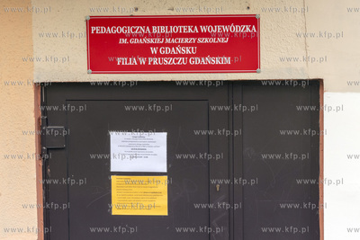 Budynek Pedagogicznej Biblioteki Wojewódzkiej w Gdańsku....