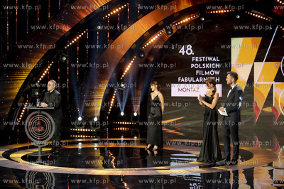 Gala zakończenia 48. Festiwal Polskich Filmów Fabularnych...