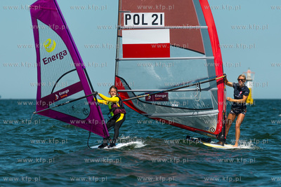 Plaza w Sopocie, przy Sopockim Klubie Zeglarskim. Briefing...