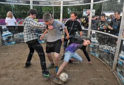 Mecz Niemcy - Grecja w gdanskiej strefie kibica, Ci...