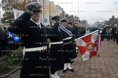 Gdynskie Urodziny Niepodleglej.Oficjalne uroczystosci...