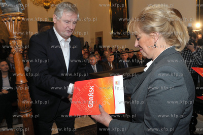 Inauguracyjna sesja Rady Miasta Gdanska w Wielkiej...