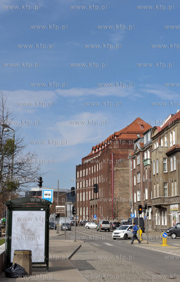 Gdansk. Okolice ul. Walowej i miejsce budowy czterech...