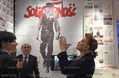 Wizyta ambasador USA w Polsce  Georgette Mosbacher...