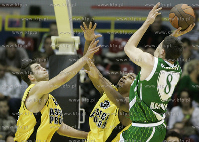 Gdansk. Hala Olivii. Euroleague Basketball. Mecz Asseco...