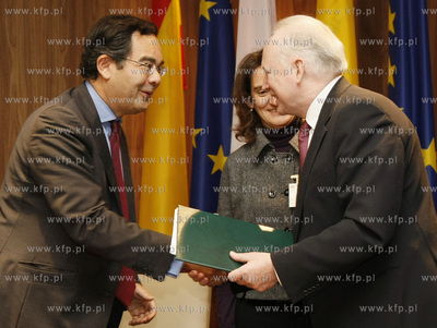 Sopot. Spotkanie premiera RP Donalda Tuska z premierem...