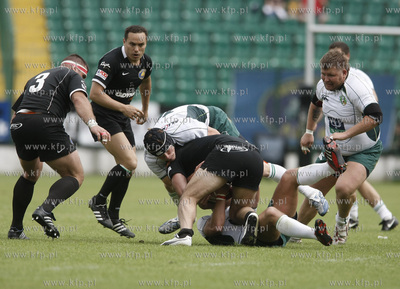 Gdansk. Polfinal play off ekstraligi rugby Lechia Gdansk...