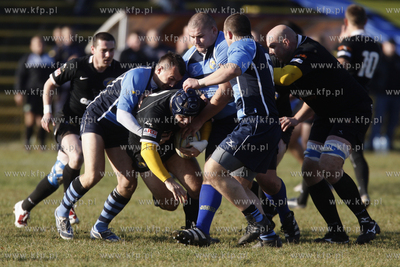Sopot. Ekstraliga rugby. Ogniwo Sopot - Arka Gdynia.
30.10.2010
fot....