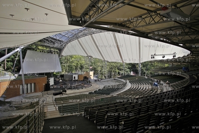 Sopot. Nowa Opera Lesna tuz przed pierszym koncertem.
26.07.2012
fot....
