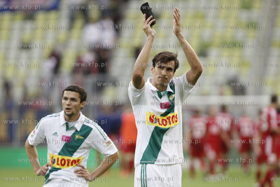 PGE Arena. Mecz o mistrzostwo Ekstraklasy Lechia Gdansk...