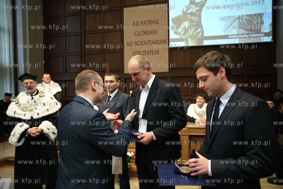 Uroczyste posiedzenie Senatu Politechniki Gdanskiej....