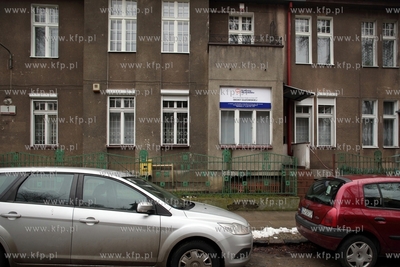 Kamienice przy ul. Kossaka w Gdansku Wrzeszczu. Nz....