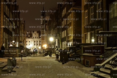 Gdansk. Ul. Mariacka. 31.01.2014 fot. Krzysztof Mystkowski...