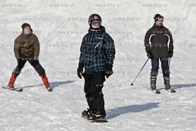 Stok narciarski w Trzepowie w okolicach Przywidza.
01.02.2014
fot....