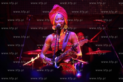 Siesta Festival.  Koncert pochodzacej  z Wybrzeza Kosci...