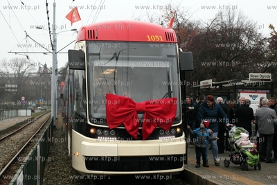 Gdansk. Prezentacja nowego tramwaju PESA Jazz Duo .
12.11.2014
fot....