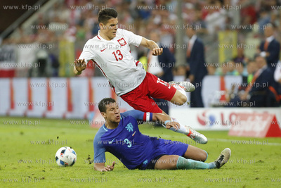 Stadion Energa Gdańsk. Mecz towarzyski w piłce nożnej...