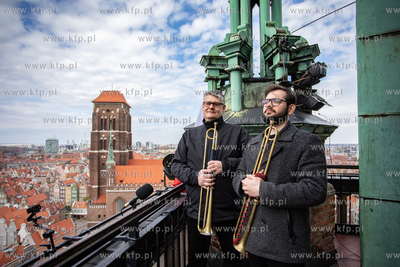 Z okazji Dnia Europy z Ratusza Głównego Miasta zabrzmiała...