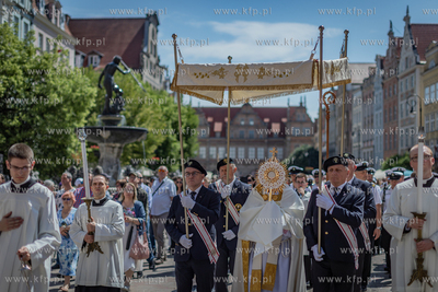 Gdańsk. Cenytralna procesja Bożego Ciała.
30.05.2024
fot....