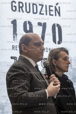 ECS. Konferencja Hanny Wróblewskiej, Minister Kultury...