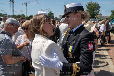 Gdynia, ORP Błyskawica. Promocja na pierwszy stopień...
