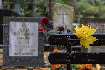 Gdańsk, Cmentarz Srebrzysko. Przygotowania do Święta...