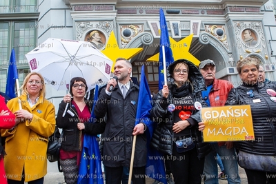 Gdańsk, 1 Pomorska Parada Euroentuzjastów. Nz. Magdalena...