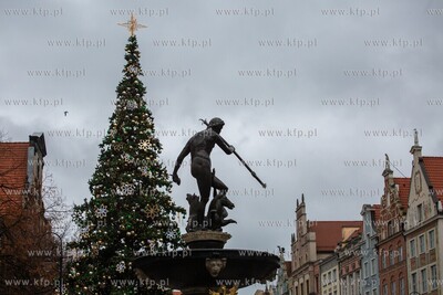 Boże Narodzenie w Gdańsku,  ul. Długa. 7.12.2019...