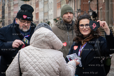 Gdańsk, Długi Targ. 30 Finał Wielkiej Orkiestry...