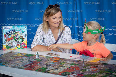 Sopot. Premiera gry planszowej  Spy Guy Sopot. 12.08.2023...