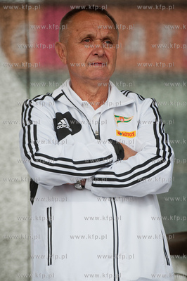 Gdansk. Scena na Targu Weglowym. Prezentacja druzyny...