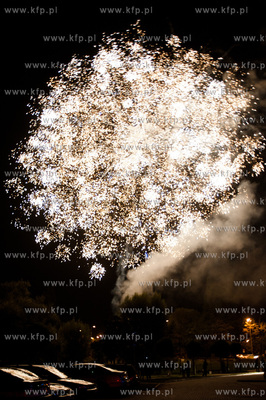 Pruszcz Gdanskich. Pierwsza edycja Festiwalu Swiatla.
Nz...