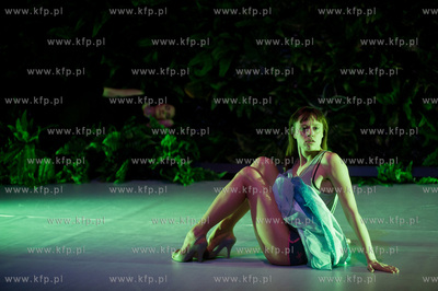 Gdansk. Teatr Wybrzeze. Proba medialna spektaklu pt...