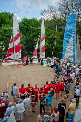 Sopot. Uroczystosc otwarcia nowego Centrum Windsurfingu...