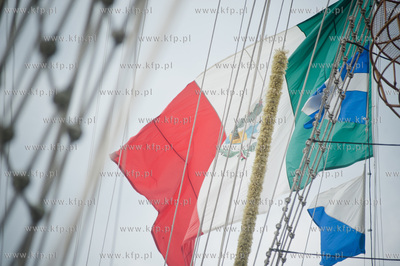 Gdynia. Meksykanski zaglowca Cuauhtemoc, ktory zacumowal...