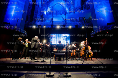 Gdansk. Centrum sw. Jana. Fwstiwal Actus Humanus 2013....