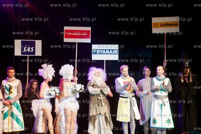 Gdansk. Amber Expo. 40 urodziny Portu Lotniczego Gdansk...