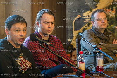 Gdansk. Nadbaltyckie Centrum Kultury. Promocja ksiazki...