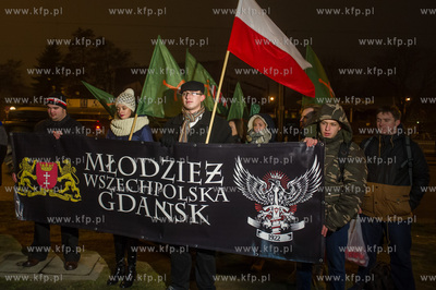 Gdansk. Obchody 45. rocznicy Grudnia '70.
Zapalenie...