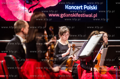 Gdansk. Centrum Sw. Jana. Gdanski Festiwal Muzyczny....