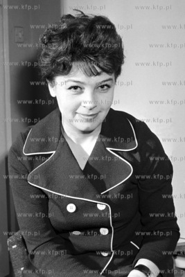 Walentyna Drozdowska, dziennikarka i spikerka leningradzkeij...