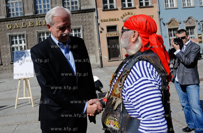 Gdansk - kampania wyborcza kandydata na Urzad Prezydenta...