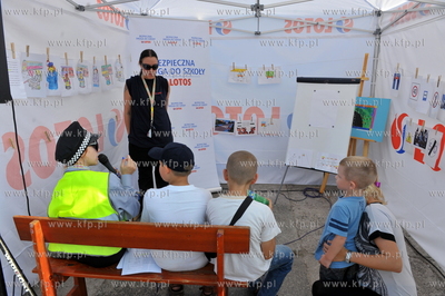 Sopot. Molo. ABC Bezpieczenstwa - Piknik Motoryzacyjny....