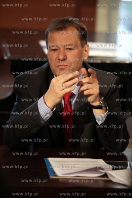 Sopot - Dworek Sierakowskich. Konferencja prasowa ruchu...