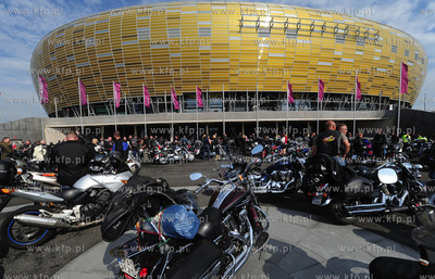 PGE Arena. Gdansk. III Swietojanski Zlot Motocyklowy....
