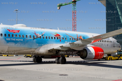 Boeing 737 Skandynawskich linii lotniczych SAS w specjalnym...