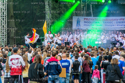 Od godzin porannych 23 lipca trwało w Pelplinie "Przystań"...