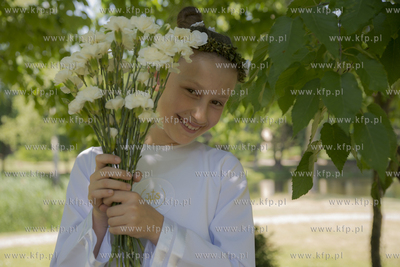 Pierwsza Komunia Święta w Pelplinie. 
25.05.2018
Fot....