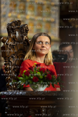 Gdańsk. Uroczysta LI sesja Rady Miasta Gdańska w...