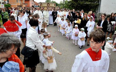 Swieto Bozego Ciala parafii sw. Walentego z Gdanska...